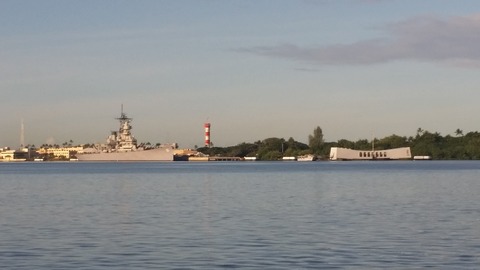 真珠湾2　アリゾナ記念館と戦艦ミズーリ　ムサシハワイ