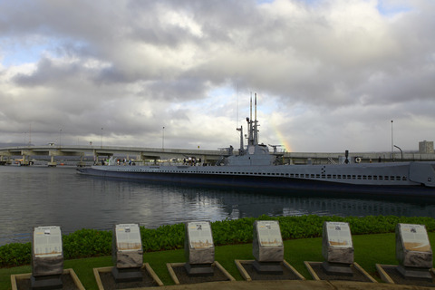 真珠湾４　USSボーフィン潜水艦　ムサシハワイ